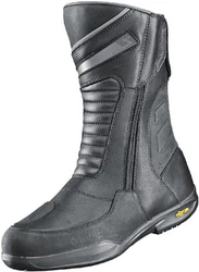 Held Biker Fashion Annone GTX Motorradstiefel Dunkelgrau/Grau/Rot