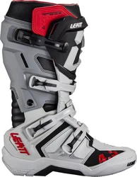 Leatt Motocross Stiefel 4.5 Weiß/Grau/Rot