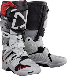 Leatt Motocross Stiefel 4.5 Weiß/Grau/Rot