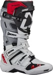 Leatt Motocross Stiefel 4.5 Weiß/Grau/Rot