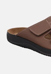 Rohde Soltau Pantolette Braun/Beige/Lila/Dunkelbraun