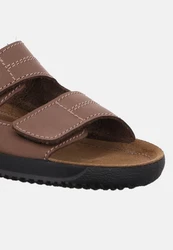Rohde Soltau Pantolette Braun/Beige/Lila/Dunkelbraun