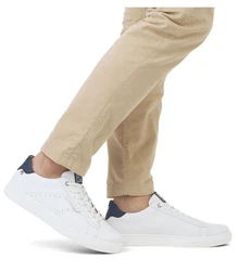Rieker Sneaker Creme/Hellblau/Weiß/Blau