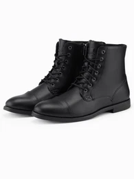 Herren Schnrstiefel aus koleder Schnrstiefel
