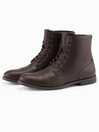 Herren Schnrstiefel aus koleder Schnrstiefel