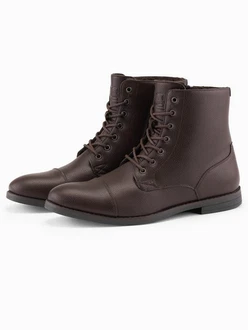 OMBRE Herren Schnürstiefel aus Ökoleder