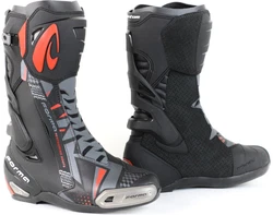 Forma Phantom Motorradstiefel Rot/Grau/Dunkelgrau