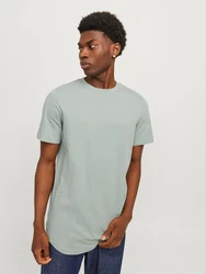 Jack & Jones T-Shirt JJENOA TEE SS CREW NECK Grün/Hellgrün/Dunkelgrün