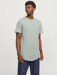 Jack & Jones T-Shirt JJENOA TEE SS CREW NECK Grün/Hellgrün/Dunkelgrün