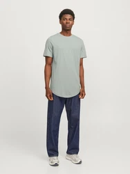 Jack & Jones T-Shirt JJENOA TEE SS CREW NECK Grün/Hellgrün/Dunkelgrün