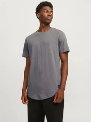 Jack & Jones T-Shirt JJENOA TEE SS CREW NECK Grau/Dunkelgrau/Hellgrau/Dunkelblau/Blau