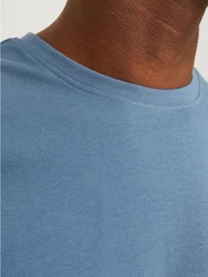 Jack & Jones T-Shirt JJENOA TEE SS CREW NECK blau