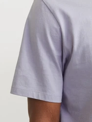 Jack & Jones T-Shirt JJEORGANIC BASIC TEE SS O-NECK pastelllila