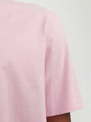 Jack & Jones T-Shirt JJEORGANIC BASIC TEE SS O-NECK rosa