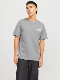 Rundhalsshirt JJECORP LOGO TEE SS mit Logo Print