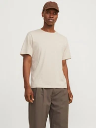 Rundhalsshirt JJECORP LOGO TEE SS mit Logo Print