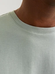 JACK & JONES Herren Jjecorp Logo Tee O-Neck Noos T-Shirt pastellgrün/weiß