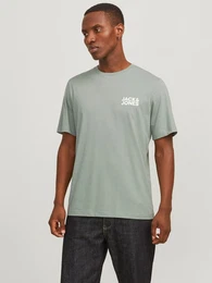 Rundhalsshirt JJECORP LOGO TEE SS mit Logo Print