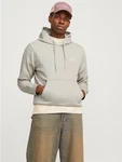 Jack & Jones Sweatshirt JJECORP LOGO SWEAT HOOD (3478) Hellgrau/Khaki/Beige/Grau/Braun Jack & Jones Sweatshirt JJECORP LOGO SWEAT HOOD (3478) Hellgrau/Khaki/Beige/Grau/Braun