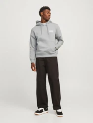 Jack & Jones Sweatshirt JJECORP LOGO SWEAT HOOD (3478) grau