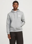 Jack & Jones Sweatshirt JJECORP LOGO SWEAT HOOD (3478) grau Jack & Jones Sweatshirt JJECORP LOGO SWEAT HOOD (3478) grau