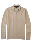 OLYMP Strickjacke Casual Khaki/Braun/Beige