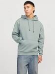 Jack & Jones Sweatshirt JJEBradley Grün/Hellblau/Hellgrün/Blau