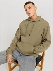 Jack & Jones Sweatshirt JJEBradley Dunkelgrün/Khaki/Grün