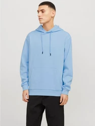 Jack & Jones Sweatshirt JJEBradley Blau/Hellblau