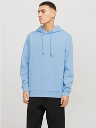 Kapuzensweatshirt JJEBRADLEY SWEAT HOOD NOOS mit Knguru Tasche