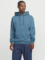 Jack & Jones Sweatshirt JJEBradley Blau/Grau/Hellblau