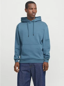 Jack & Jones Sweatshirt JJEBradley Blau/Grau/Hellblau
