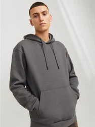 Jack & Jones Sweatshirt JJEBradley Dunkelgrau/Hellgrau/Grau/Braun