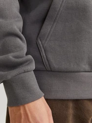 Jack & Jones Sweatshirt JJEBradley Dunkelgrau/Hellgrau/Grau/Braun