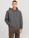 Jack & Jones Sweatshirt JJEBradley Dunkelgrau/Hellgrau/Grau/Braun