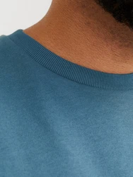 Jack & Jones PlusSize Sweatshirt JJEBradley Grau/Türkis/Blau/Dunkelblau/Hellblau
