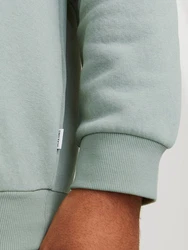 Jack & Jones PlusSize Sweatshirt JJEBradley Grün/Hellblau/Hellgrün/Dunkelgrün