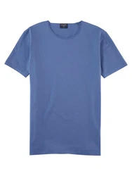 OLYMP T-Shirt Casual Blau/Hellblau