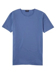 OLYMP T-Shirt Casual Blau/Hellblau