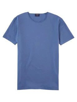 OLYMP T-Shirt Casual Blau/Hellblau