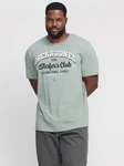 Jack & Jones Plus T-Shirt Türkis/Grün/Hellgrün Jack & Jones Plus T-Shirt Türkis/Grün/Hellgrün