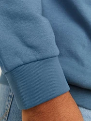 Jack & Jones PlusSize Hoodie Sweat Hood JJELOGO Blau/Hellblau/Grau