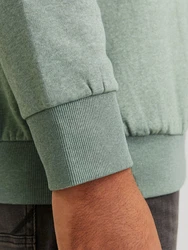 Jack & Jones PlusSize Hoodie Sweat Hood JJELOGO Grün/Dunkelgrün