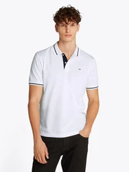 Tommy Jeans Poloshirt Grau/Creme/Khaki/Weiß/Beige