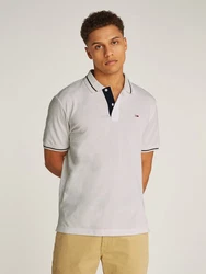 Tommy Jeans Poloshirt Grau/Creme/Khaki/Weiß/Beige