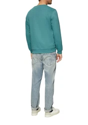 s.Oliver Sweatshirt Grün/Türkis/Blau
