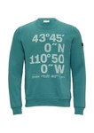 s.Oliver Sweatshirt Grün/Türkis/Blau