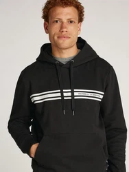 TOMMY HILFIGER Sweatshirt Schwarz/Dunkelgrau