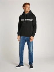 TOMMY HILFIGER Sweatshirt Schwarz/Dunkelgrau