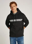 TOMMY HILFIGER Sweatshirt Schwarz/Dunkelgrau